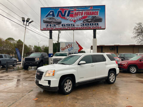2016 GMC Terrain for sale at ANF AUTO FINANCE in Houston TX