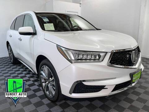 2020 Acura MDX for sale at Sunset Auto Wholesale in Tacoma WA