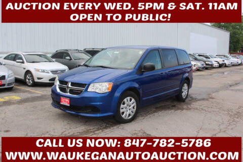 2013 Dodge Grand Caravan for sale at Waukegan Auto Auction in Waukegan IL