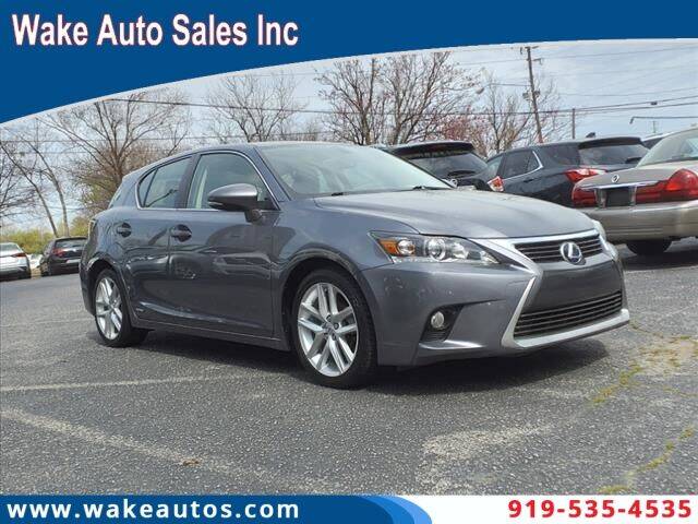 2015 Lexus CT 200h for sale at Wake Auto Sales Inc in Raleigh NC