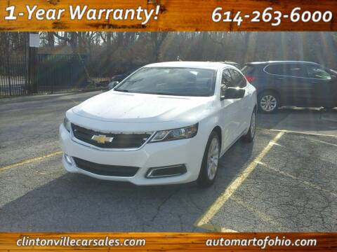 2017 Chevrolet Impala for sale at Clintonville Car Sales - AutoMart of Ohio in Columbus OH