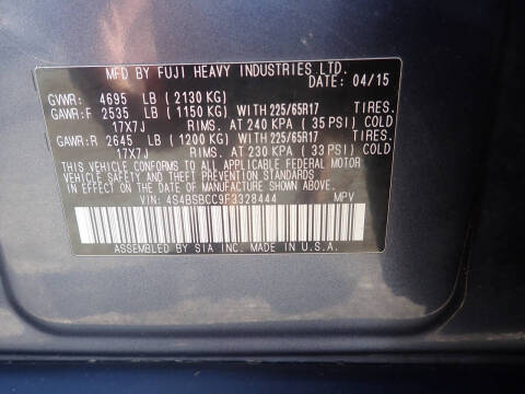 2015 Subaru Outback 2.5i Premium