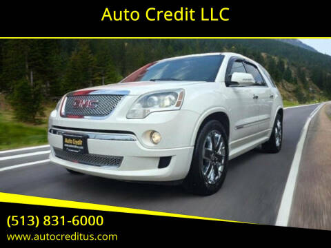 2012 GMC Acadia for sale at Auto Credit LLC in Milford OH