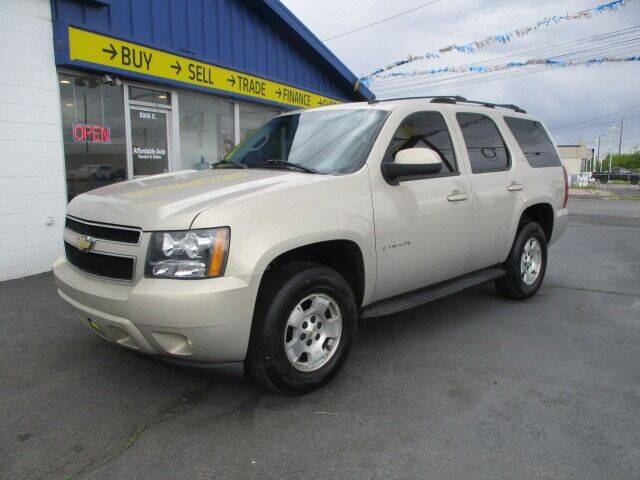 2007 Chevrolet Tahoe for sale at Affordable Auto Rental & Sales in Spokane Valley WA