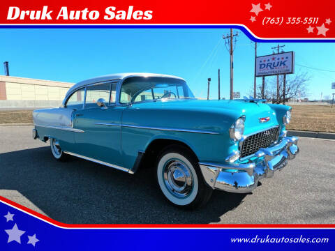 1955 Chevrolet Bel Air for sale at Druk Auto Sales in Ramsey MN