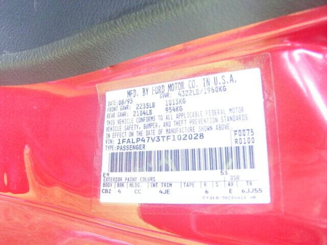 1996 Ford Mustang SVT Cobra