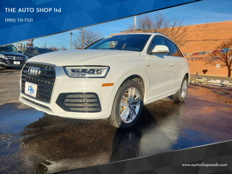 2018 Audi Q3 for sale at THE AUTO SHOP ltd in Appleton WI