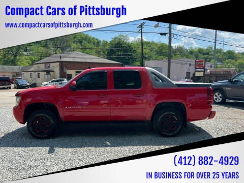 2008 Chevrolet Avalanche for sale at Compact Cars of Pittsburgh in Pittsburgh PA