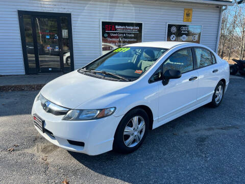 2010 Honda Civic for sale at Skelton's Foreign Auto LLC in West Bath ME