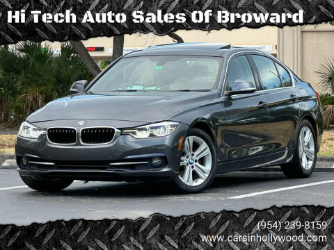 2017 BMW 3 Series for sale at Hi Tech Auto Sales Of Broward in Hollywood FL