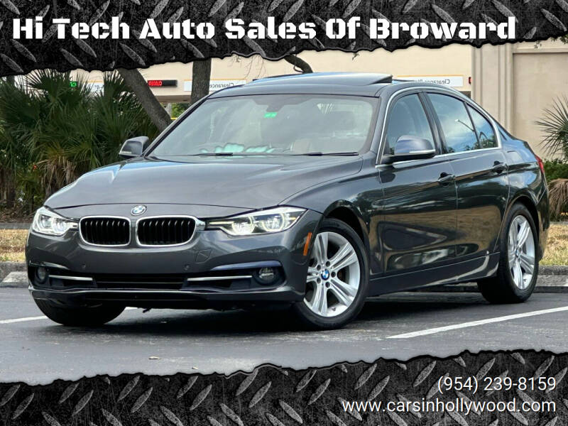 2017 BMW 3 Series for sale at Hi Tech Auto Sales Of Broward in Hollywood FL