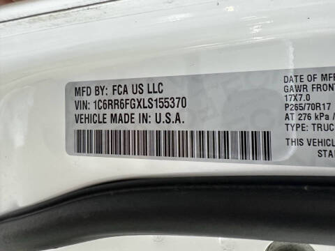 2020 RAM 1500 Classic Tradesman