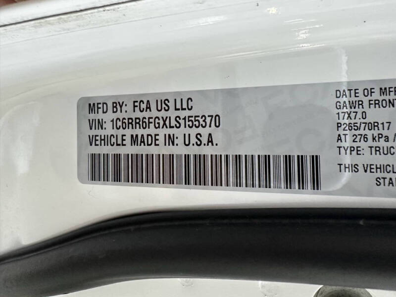 2020 RAM 1500 Classic Tradesman