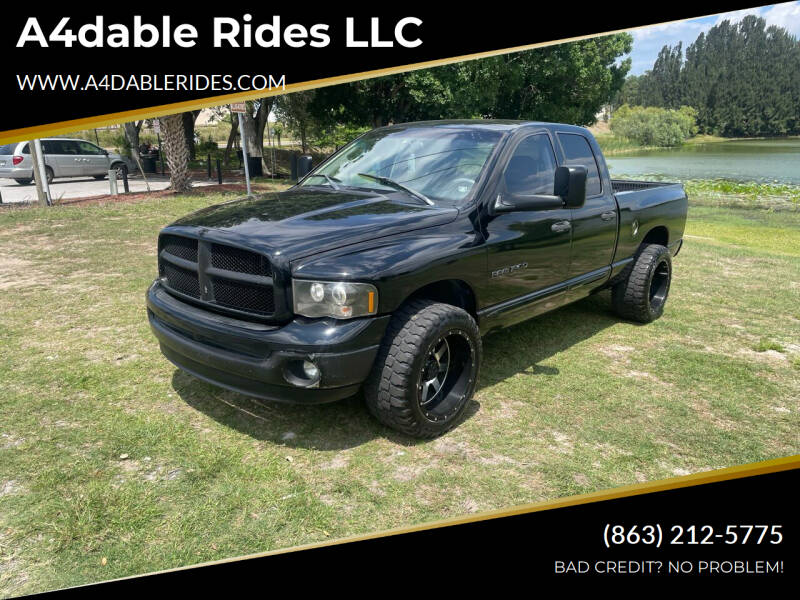 2003 Dodge Ram 1500 for sale at A4dable Rides LLC in Haines City FL