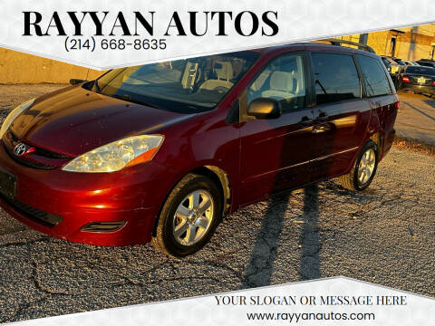 2006 Toyota Sienna for sale at Rayyan Autos in Dallas TX