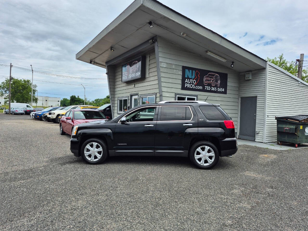 Black 2017 GMC Terrain SLT AWD SLT 4dr SUV 2