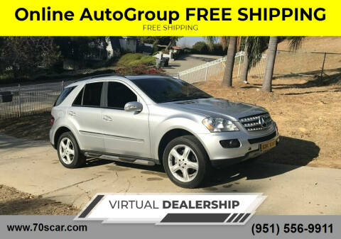2007 Mercedes-Benz M-Class for sale at Online AutoGroup FREE SHIPPING in Riverside CA