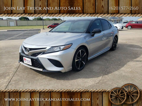 2018 Toyota Camry for sale at John Lay Truck and Auto Sales in Independence KS