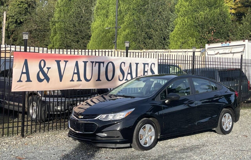 2017 Chevrolet Cruze for sale at A & V AUTO SALES LLC in Marysville WA