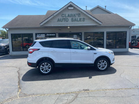 2017 Ford Escape for sale at Clarks Auto Sales in Middletown OH