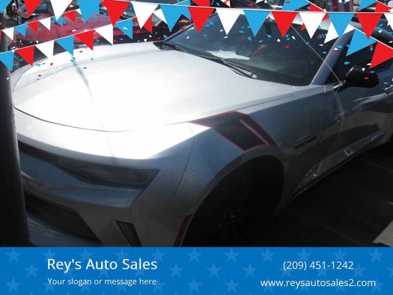 2017 Chevrolet Camaro for sale at Rey's Auto Sales in Stockton CA