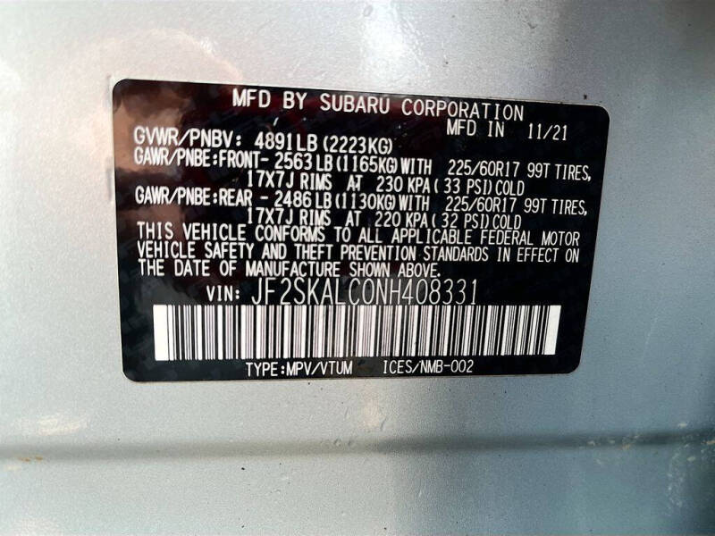 2022 Subaru Forester Wilderness