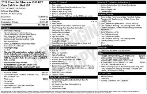2022 Chevrolet Silverado 1500