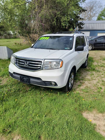 2014 Honda Pilot for sale at Hanson Road Auto Sales Inc in Cassadaga NY