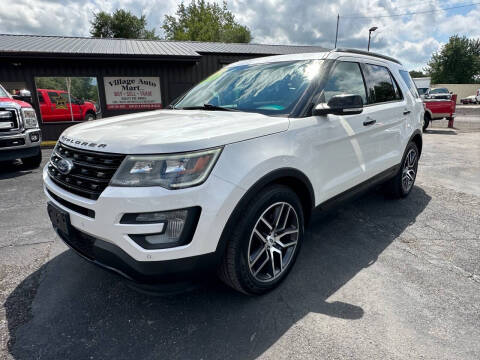 2016 Ford Explorer for sale at VILLAGE AUTO MART LLC in Portage IN