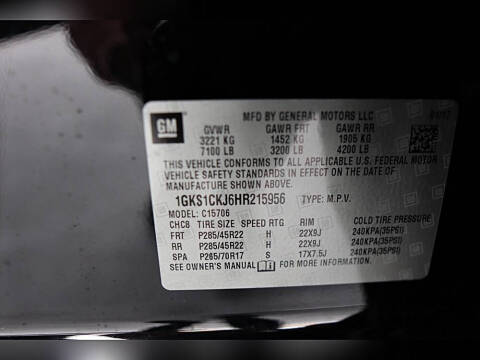 2017 GMC Yukon Denali