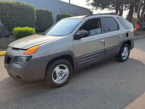 2001 Pontiac Aztek for sale at SS MOTORS LLC in Edmonds WA