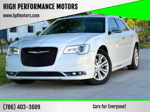 2016 Chrysler 300 for sale at HIGH PERFORMANCE MOTORS in Hollywood FL