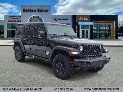 2023 Jeep Wrangler for sale at Betten Baker Chrysler Dodge Jeep Ram in Lowell MI