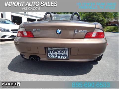 2001 BMW Z3 3.0i