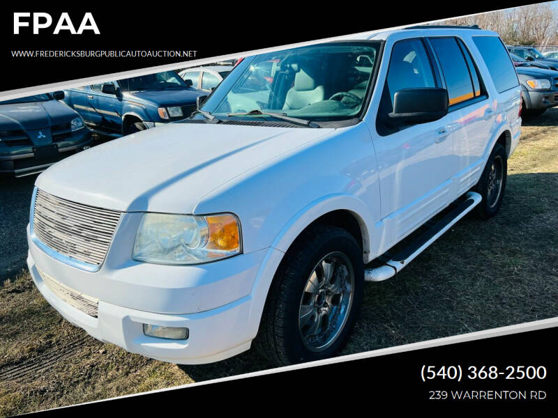 2004 Ford Expedition for sale at FPAA in Fredericksburg VA