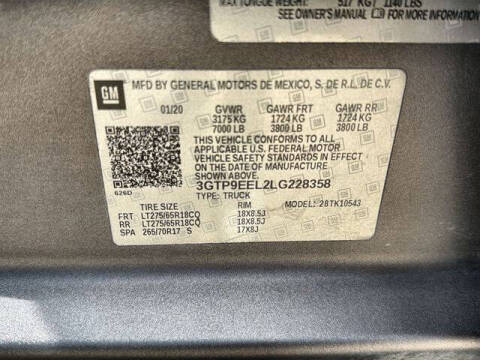 2020 GMC Sierra 1500