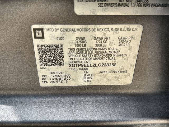 2020 GMC Sierra 1500