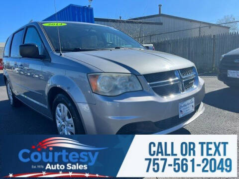 2014 Dodge Grand Caravan for sale at Courtesy Auto Sales in Chesapeake VA