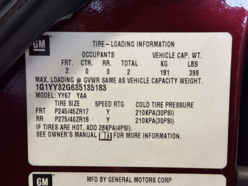 2003 Chevrolet Corvette