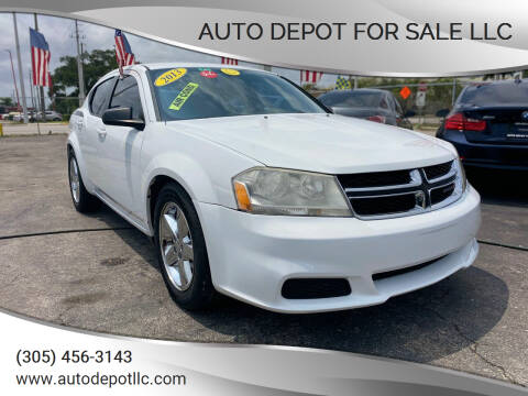 2013 Dodge Avenger for sale at Vicky Auto Sales llc in Miami FL