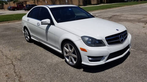 2014 Mercedes-Benz C-Class for sale at KAM Motor Sales in Dallas TX