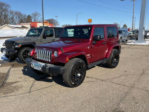 2013 Jeep Wrangler for sale at LITCHFIELD CHRYSLER CENTER in Litchfield MN