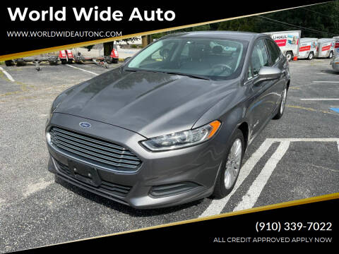 2014 Ford Fusion Hybrid for sale at World Wide Auto in Fayetteville NC