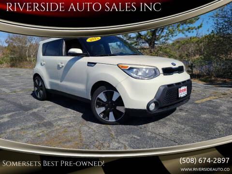 2015 Kia Soul for sale at RIVERSIDE AUTO SALES INC in Somerset MA