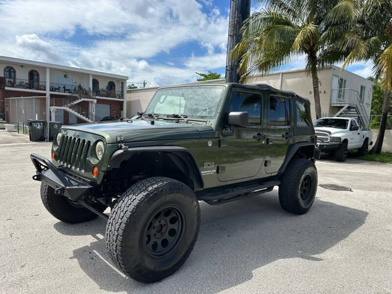 2009 Jeep Wrangler Unlimited for sale at Florida Cool Cars in Fort Lauderdale FL