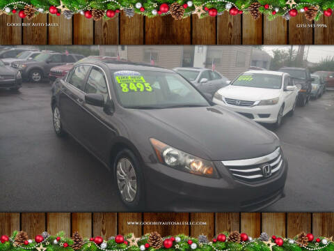 2011 Honda Accord for sale at Good Buy Auto Sales in Philadelphia PA