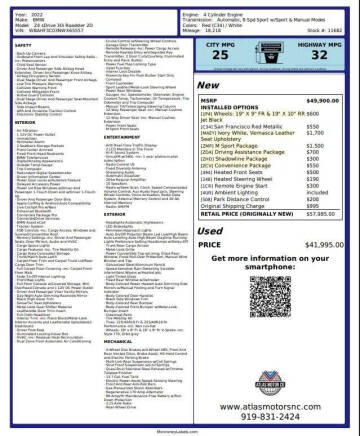 2022 BMW Z4 sDrive30i