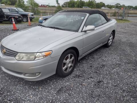2002 Toyota Camry Solara for sale at Branch Avenue Auto Auction in Clinton MD