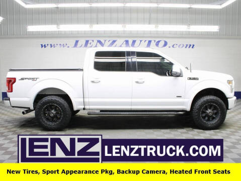 2015 Ford F-150 for sale at LENZ TRUCK CENTER in Fond Du Lac WI