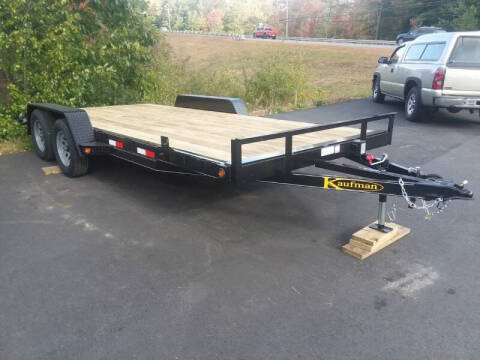 2021 Kaufman Std. FAW 18' Car Trailer